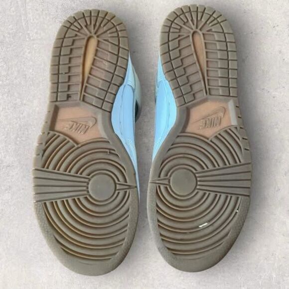 Nike Dunk High Sail Gum White Medium Brown Cream Ivory | Women’s Size 5.5 - Picture 6 of 7